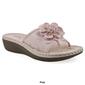 Womens Cliffs by White Mountain Chill Floral Wedge Sandals - image 6