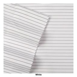 Sweet Home Collection 6pc. Pinstripe Brushed Microfiber Sheet Set