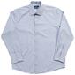 Mens Nautica Geometric Slim Fit Dress Shirt - White/Navy - image 1