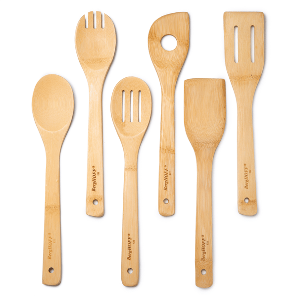 BergHOFF Bamboo 6pc. Wooden Cooking Utensil Set