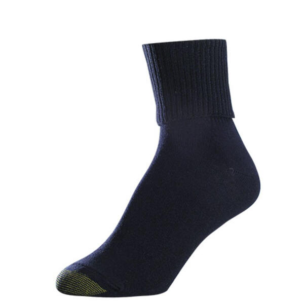 Womens Gold Toe&#40;R&#41; 6pk. Turn-Cuff Quarter Socks - image 