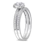 Diamond Classics™ 14kt. Gold 1/2ct. Diamond Swirl Bridal Ring Set - image 4