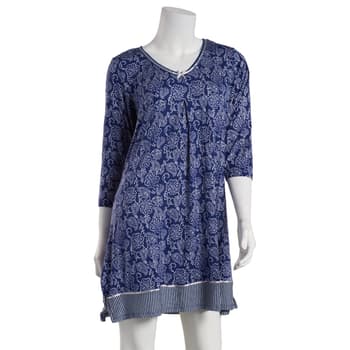 Womens René Rofé 3/4 Sleeve Love You to Pieces Nightshirt - Boscov's