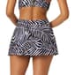 Womens Anne Cole Shadow Palm Side Slit Swim Skirt - image 2