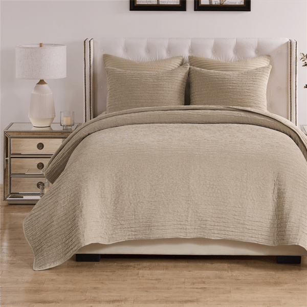 Greenland Home Fashions™ Velvet Crush Textured Quilt Set