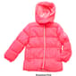 Girls &#40;4-6x&#41; Pink Platinum&#174; Classic Ripstop Solid Puffer Coat - image 2