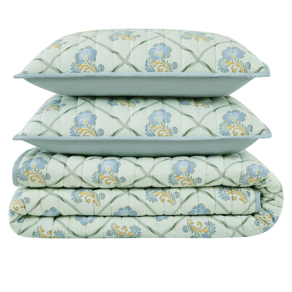 Brooklyn Loom Olivia 3pc. Quilt Set