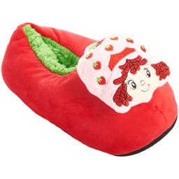 Womens Fuzzy Babba Strawberry Shortcake(tm) Pillow Slippers