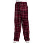 Mens Big & Tall Architect(R) Rolled Pajama Pants - Red/Black/White - image 1
