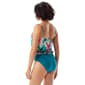 Womens CoCo Reef V-Neck Watercolor Leaf One Piece - image 2