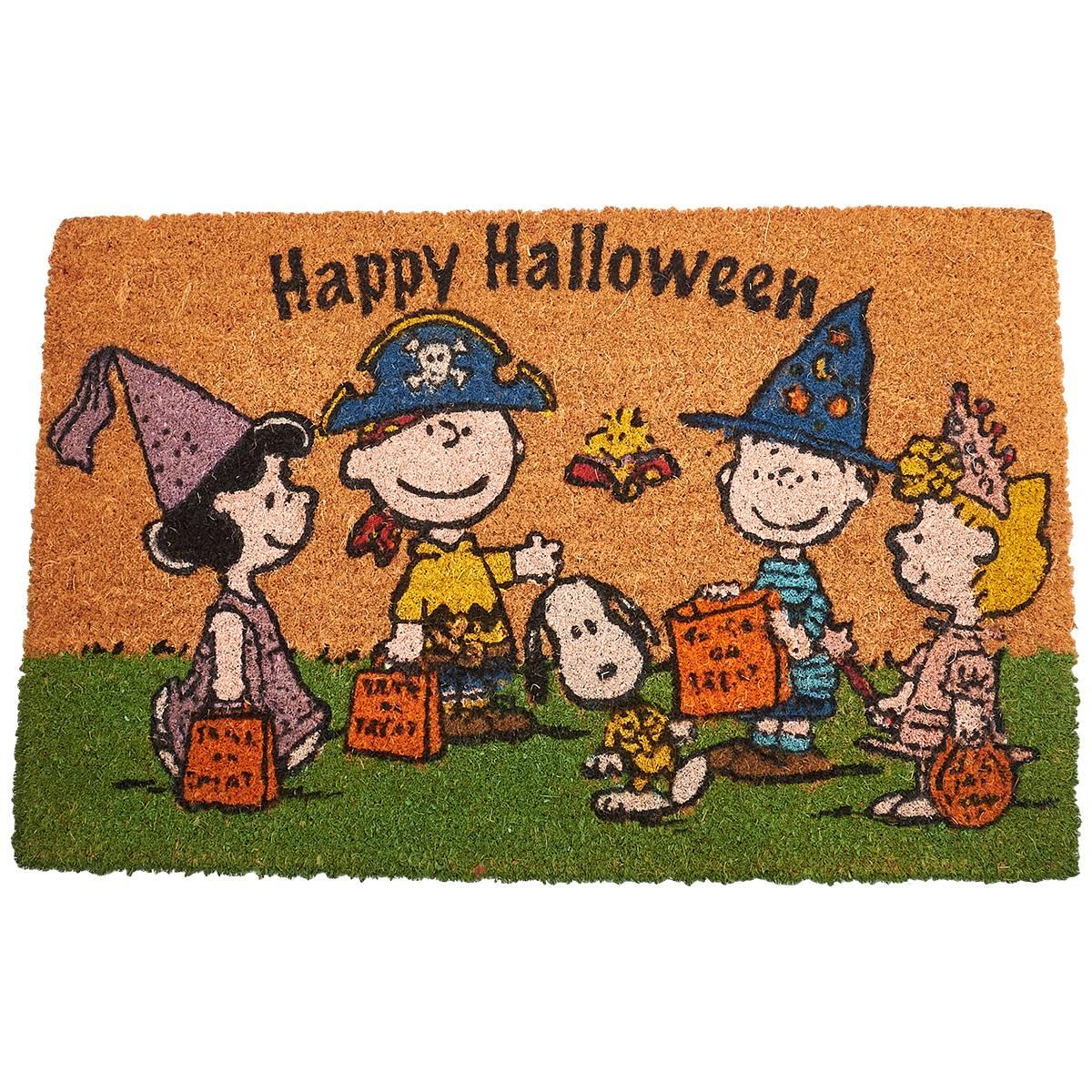 Nourison Peanuts(tm) Happy Halloween Coir