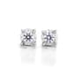 Diamond Classics&#40;tm&#41; 1/6ctw. Diamond Sterling Silver Stud Earrings - image 1