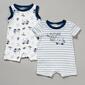 Baby Boy &#40;NB-9M&#41; Chick Pea&#40;R&#41; 2pk. Future Golf Pro Golf Rompers - image 1