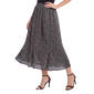 Petite NY Collection Pull On Abstract Zebra Hacci Midi Skirt - image 3