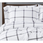 Truly Soft Printed Windowpane 3pc. Duvet Cover Set - image 3