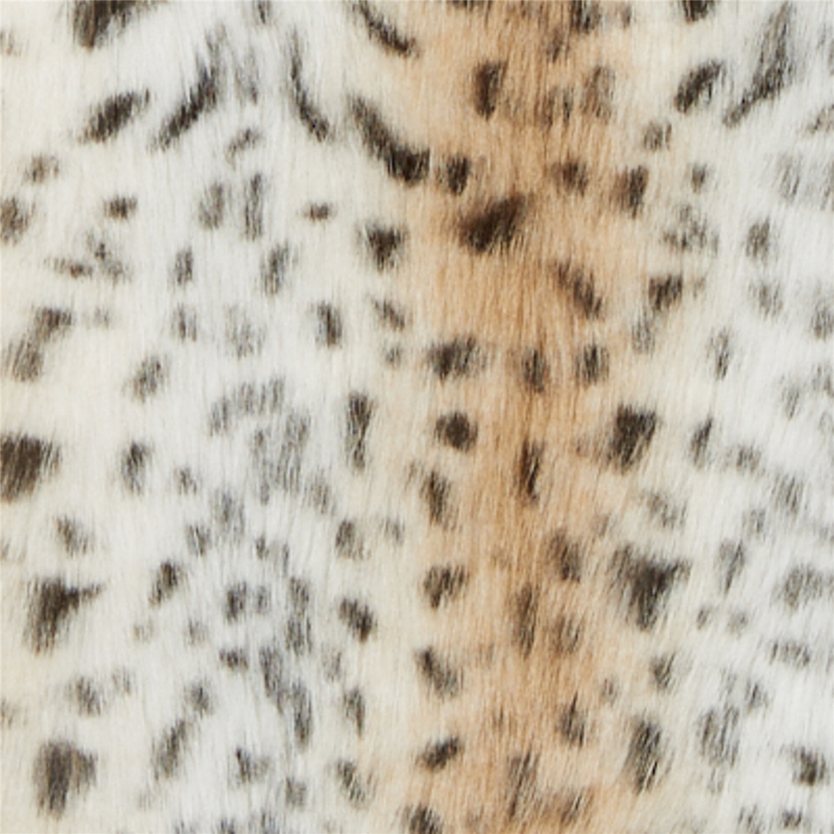 Womens Ruby Rd. Mythical Snow Leopard Faux Fur Vest