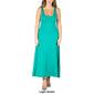 Plus Size 24/7 Comfort Apparel A-Line Tank Maxi Dress - image 5