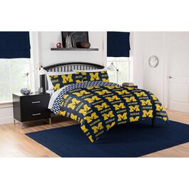NCAA Michigan Wolverines Bed In A Bag Set