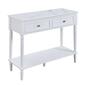 Convenience Concepts French Country 2-Drawer Hall Table - image 1