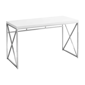 Monarch Specialties 48in. White Modern Computer Desk - image 2