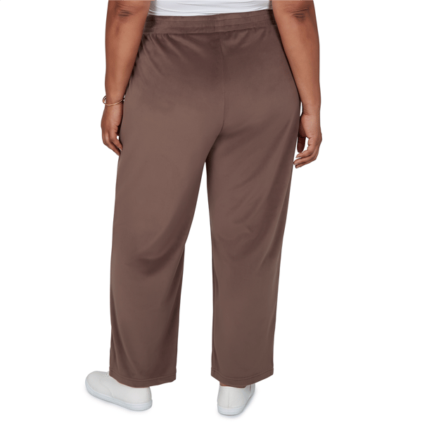 Plus Size Alfred Dunner Luxe Be A Lady Soft Luxe Knit Lounge Pant