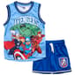 Boys &#40;4-7&#41; Avengers 2pc. Muscle Shirt & Shorts Set - image 1