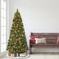 Puleo International 6.5ft. Pre-lit Wall Half Tree - image 3