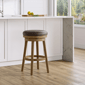 HH2 Home Raine Wood Backless Adjustable Height Swivel Stool - image 1