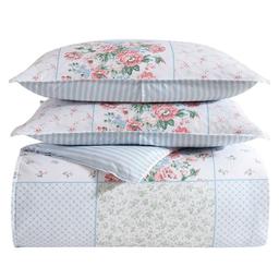 Laura Ashley Hope Patchwork Duvet Cover Set