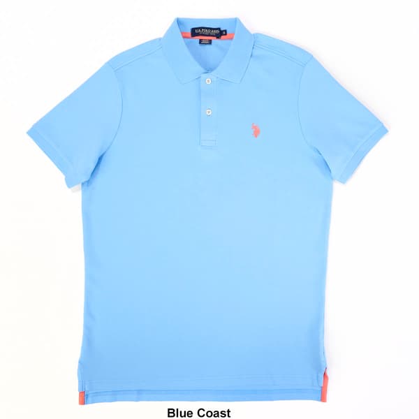 Mens U.S. Polo Assn.® Contrast Logo Short Sleeve Polo