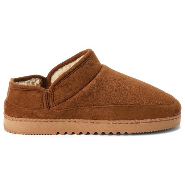Womens Dearfoams® Pearlie Microsuede Bootie Slippers
