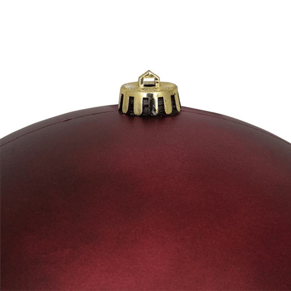 Northlight 10in. Matte Shatterproof Christmas Ball Ornament