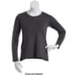 Womens Starting Point Super Soft Crew Neck Long Sleeve Tee - image 3