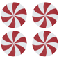 Avanti Avanti Linens Peppermint Round Placemats - Set of 4 - image 1
