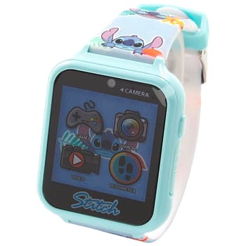 Disney Kids Disney Stitch Smart Watch LAS4024 Blue | Boscov's