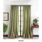 Martha Stewart Martha''s Velvet Back Tab Lined Panel Curtain - image 2