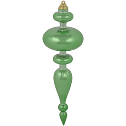 Northlight 4ct. Green 2-Finish Christmas Shatterproof Ornaments