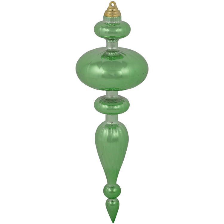 Northlight 4ct. Green 2-Finish Christmas Shatterproof Ornaments