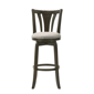Armen Living Elle 30in. Dark Roast Rubberwood Bar Stool - image 2