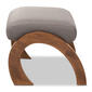 Baxton Studio Sandrine Wood Ottoman - image 3