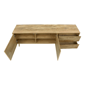 Monarch Specialties Mid Century Walnut 72in TV Stand with Storage - image 6