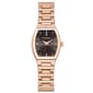 Womens Ellen Tracy Gold-Tone Tonneau Bracelet Watch - ET5464RG - image 1