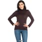 Womens 24/7 Comfort Apparel Classic Long Sleeve Turtleneck - image 4