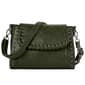 Sam & Hadley Whipstitch Stud Flap Crossbody - image 1