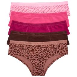 Womens Juicy Couture 5pk. Hipster Panties - JC6555-5PKBZ