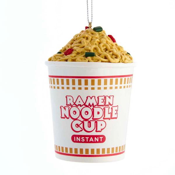 Kurt S. Adler Ramen Noodle Cup Ornament - image 