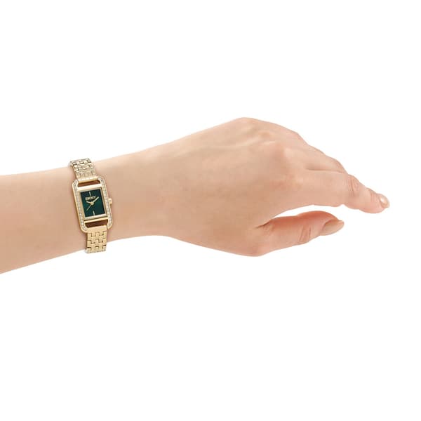 Womens DKNY Signature Shape Green Dial Watch - DK1L117M0045