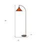 HomeRoots 65in. Rusted Traditional Shaped Floor Lamp - image 2