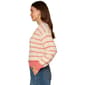 Womens Democracy Long Sleeve Halter Neck Cut-Out Stripe Sweater - image 3