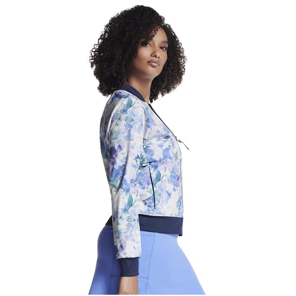 Womens Sketchers GO WALK Seascape Floral Reversible Jacket